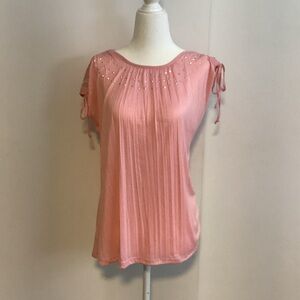 Elegant Pink Women's Top
